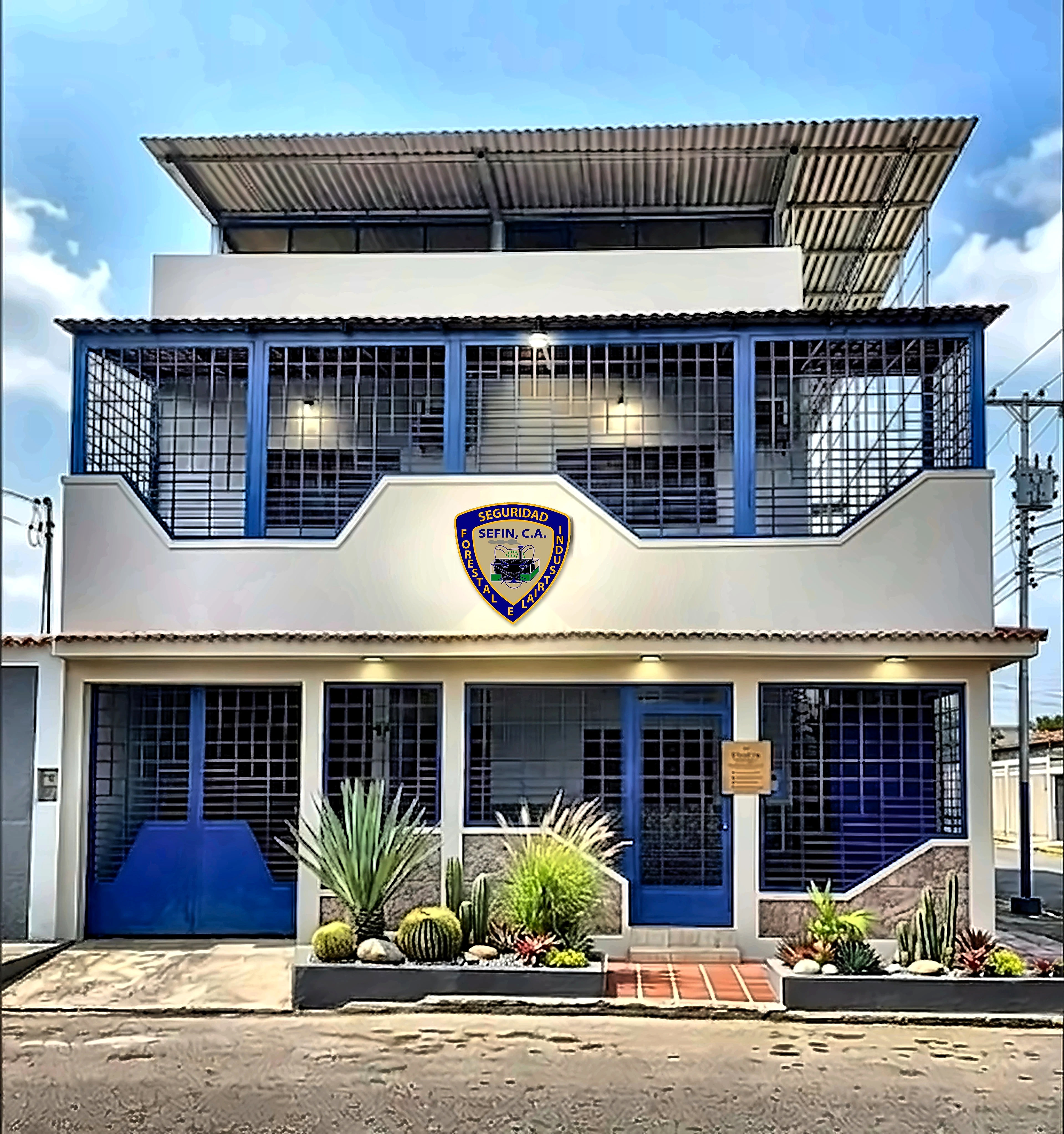 Fachada de la sede de SEFIN C.A.